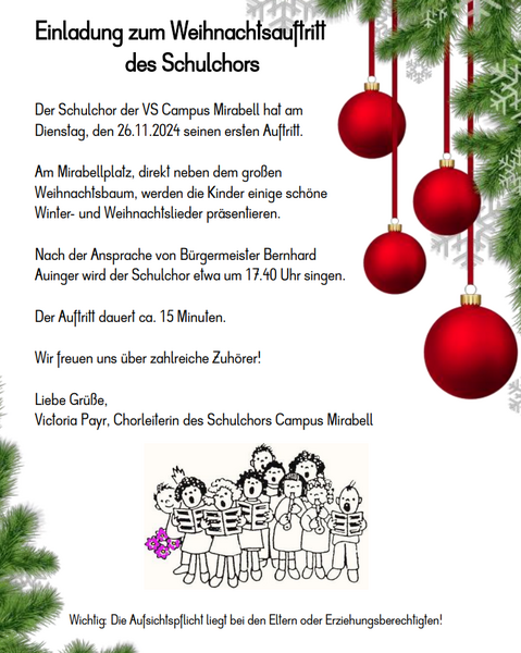 weihnachtssingen